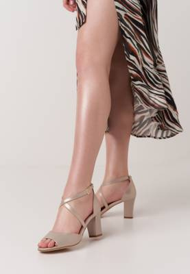 SK862 SATYNOWY ZŁOTY SKÓRA EKO