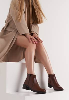 BT604 BRĄZOWY SKÓRA EKO