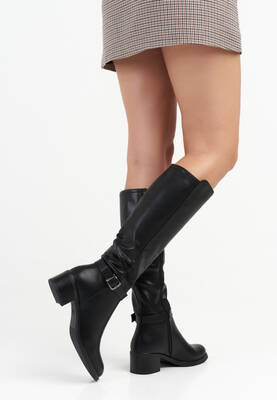 KZ271 CZARNY SKÓRA EKO