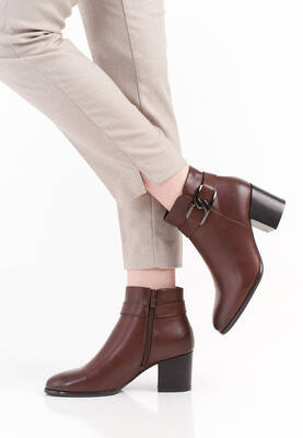 BT604-2 BRĄZOWY SKÓRA EKO