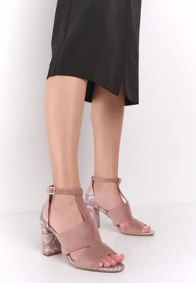 SK905 RÓŻOWY MIKROFIBRA WĄŻ