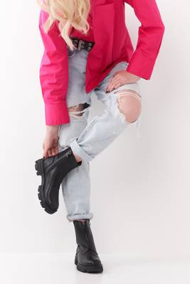 TR768 CZARNY SKÓRA EKO